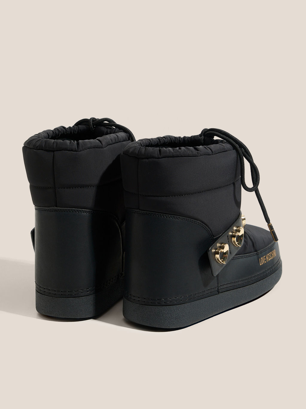 Женские дутики LOVE MOSCHINO SKI BOOT Артикул 4562698, черный  фото 5