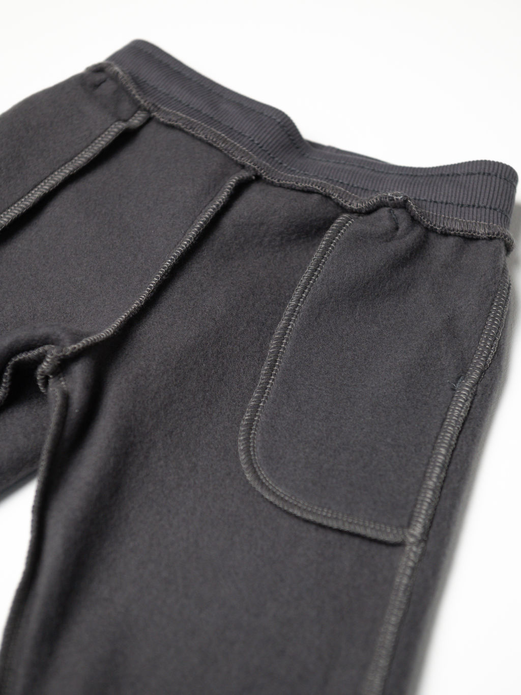 Костюм детский трикотажный с начёсом, тем.серый - Lesi kids фото 11