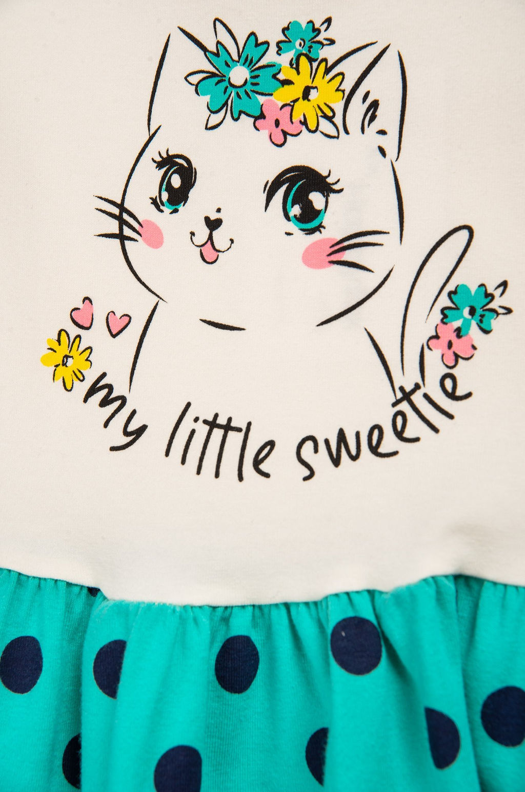 Летнее платье с лайкрой для девочки Bonito  фото 15