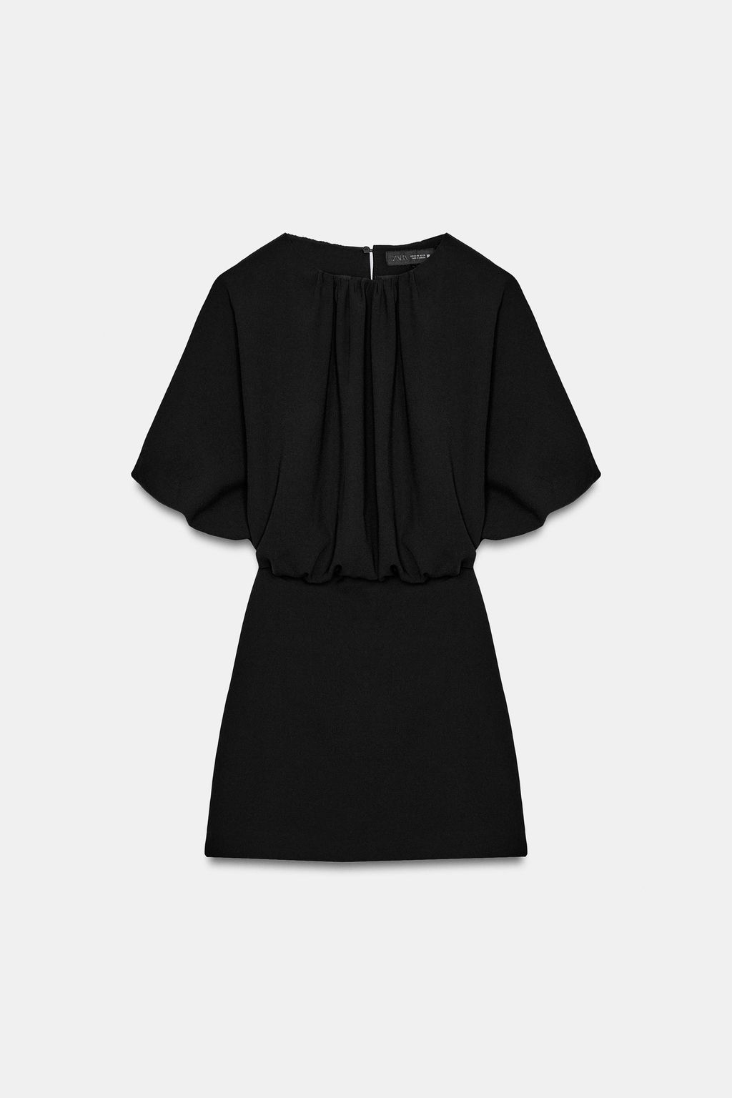 VESTIDO CORTO GLOBO / Negro - Zara фото 6