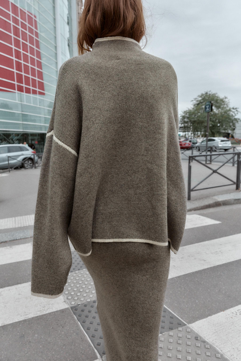 KNIT JUMPER WITH CONTRAST TRIMS - Zara фото 4