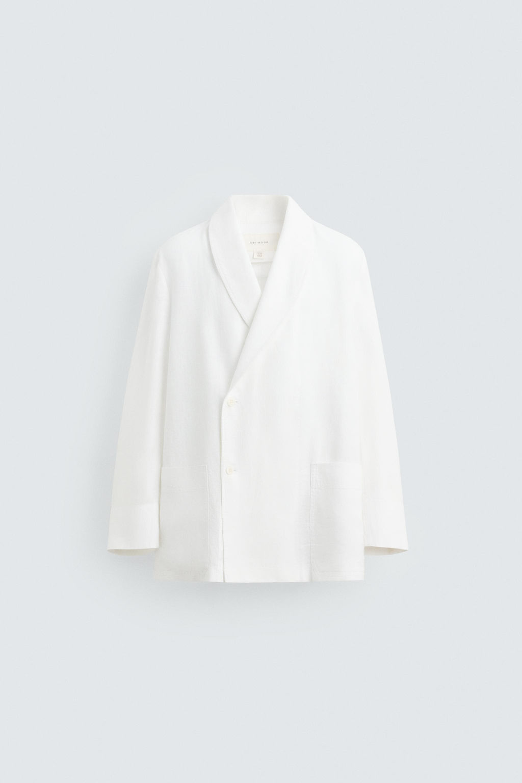 RELAXED FIT LINEN BLAZER - Zara фото 8