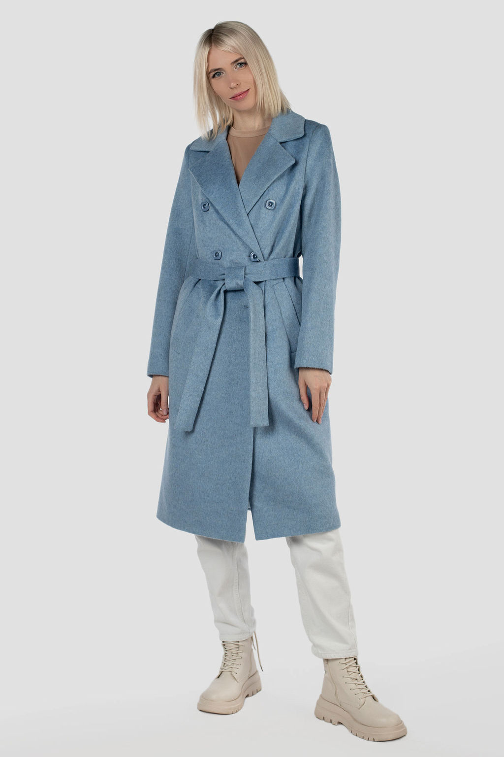 Пальто женское демисезонное (пояс)