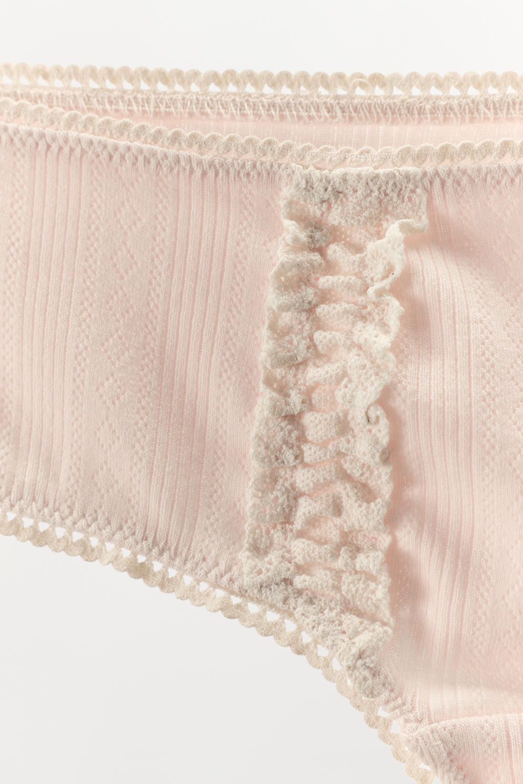 POINTELLE LACE-TRIMMED BRIEFS - Zara фото 4