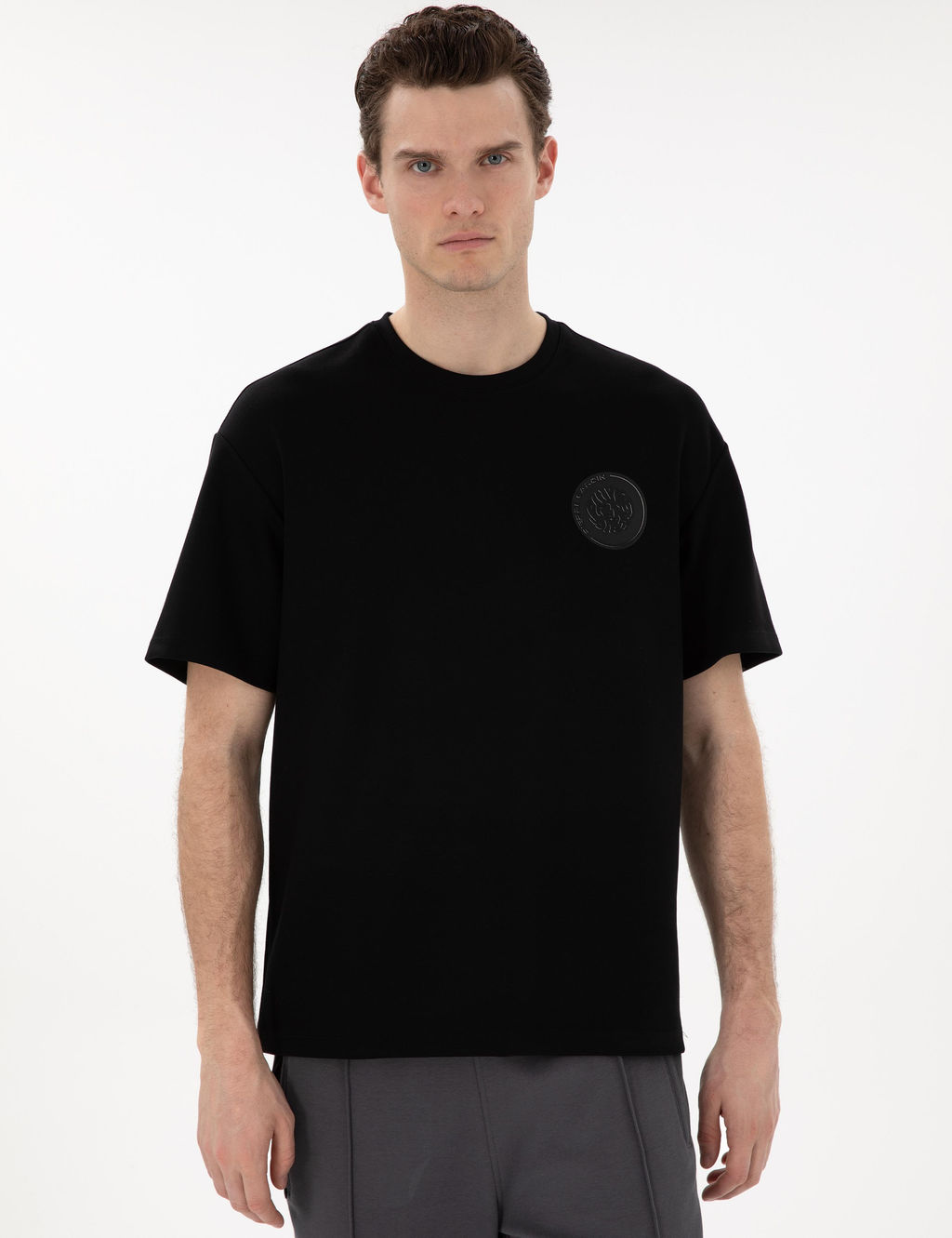 Siyah Comfort Fit Ti__rt - Pierre cardin фото 3