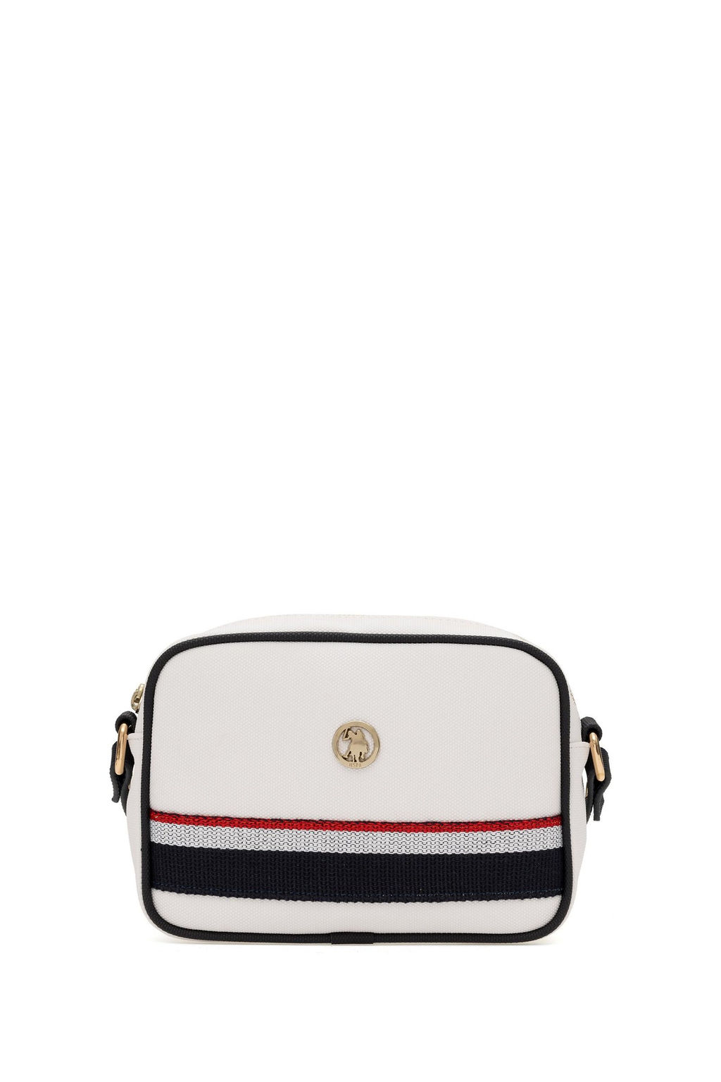 Женская белая сумка через плечо Неожиданная скидка в корзине - U.s. polo assn фото 3