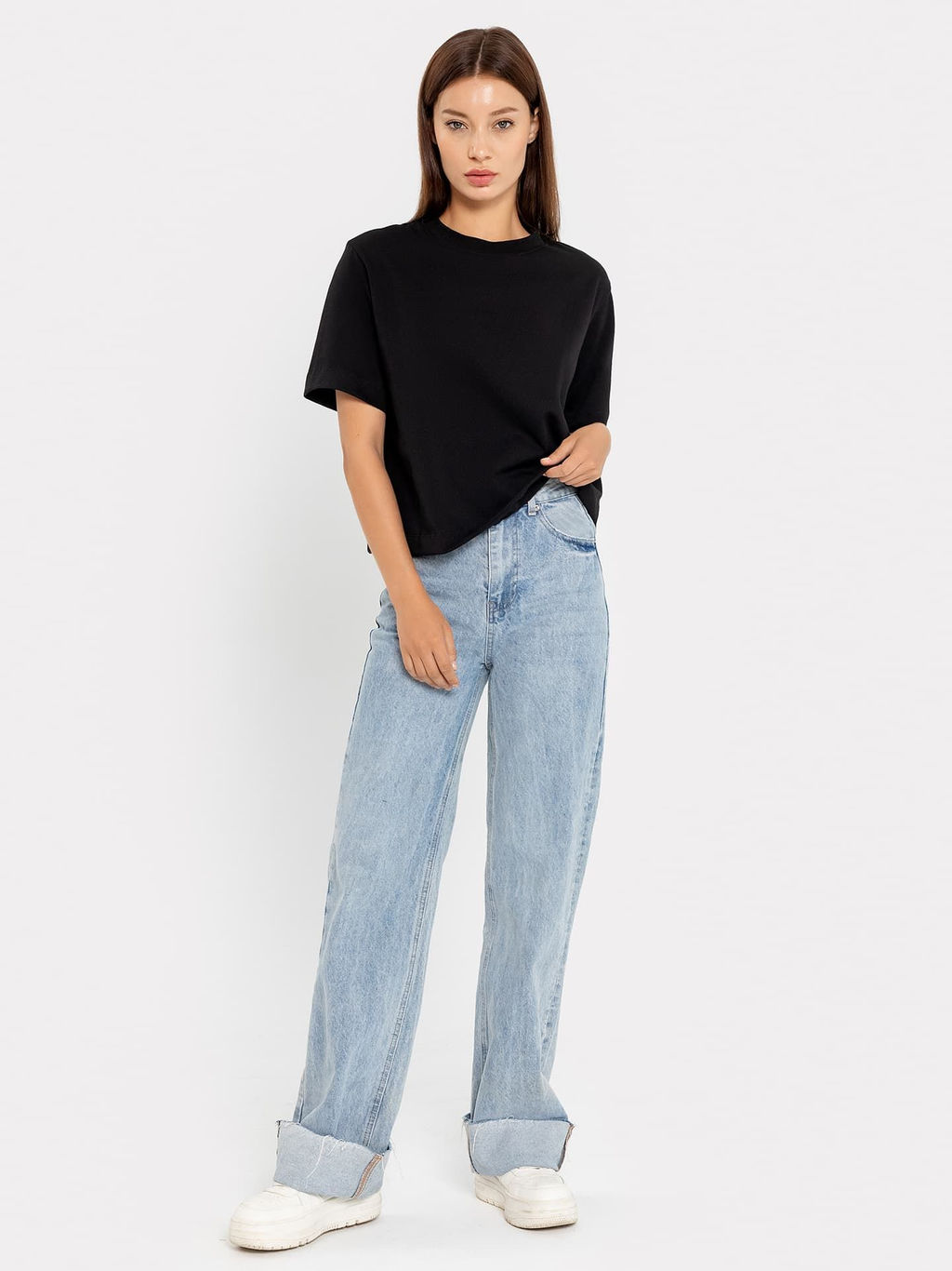 Футболка Mark Formelle хлопок черная  фото 2