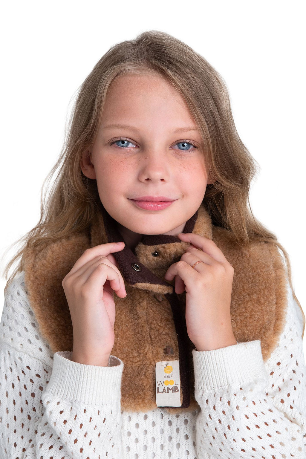 Воротник манишка ДЕТСКАЯ - Woollamb фото 51