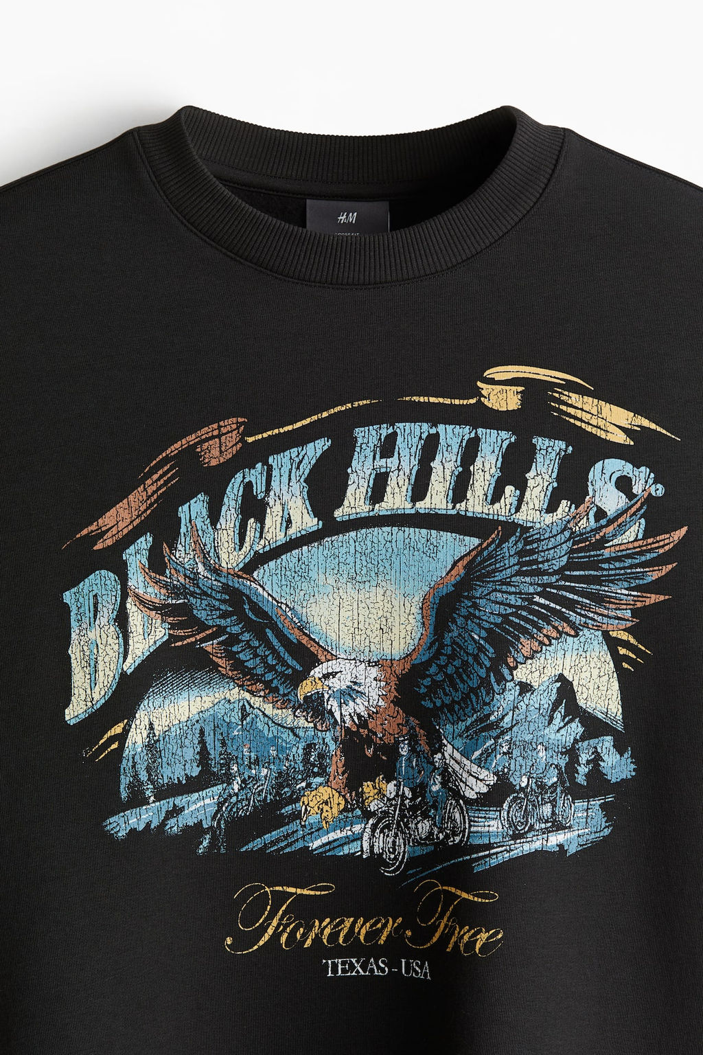 Sudadera con estampado Loose Fit - H&m фото 5