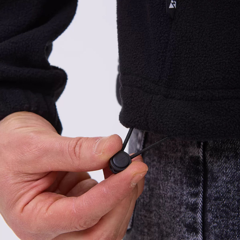 RODOS Толстовка на молнии мужская флис М-322 Черный  фото 9