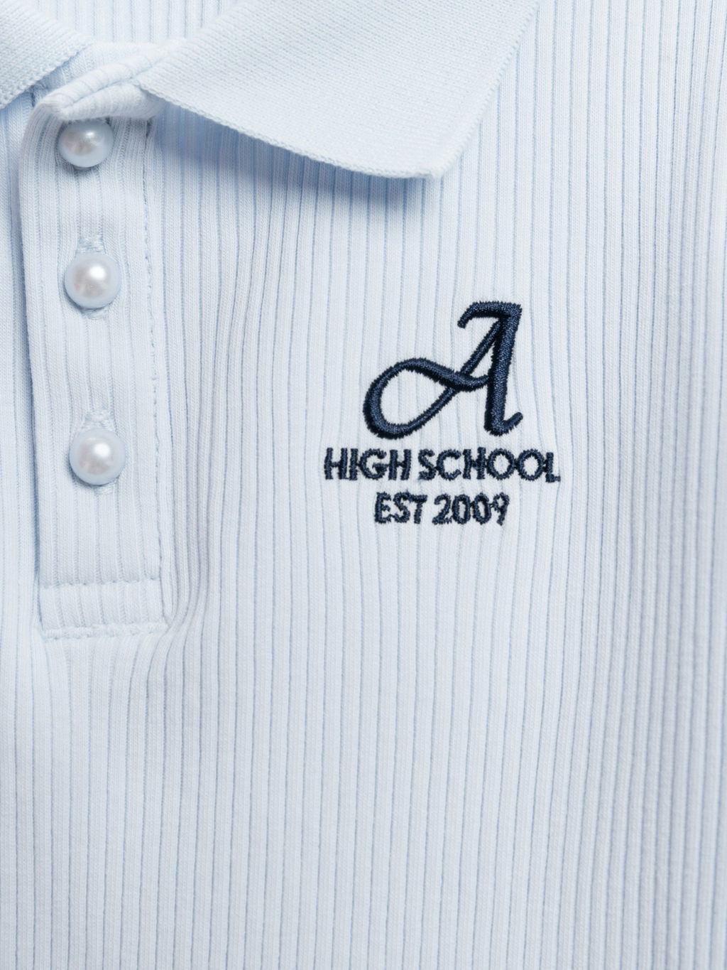 ACOOLA / Блузка детская для девочек Melissa светло-голубой  фото 4