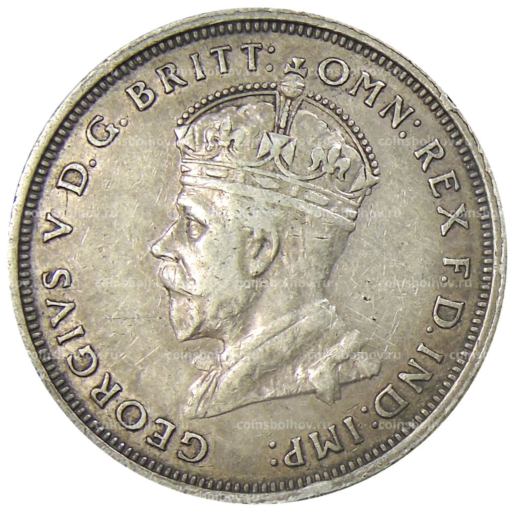 1 флорин 1927 года Австралия Открытие здания парламента в Канберре