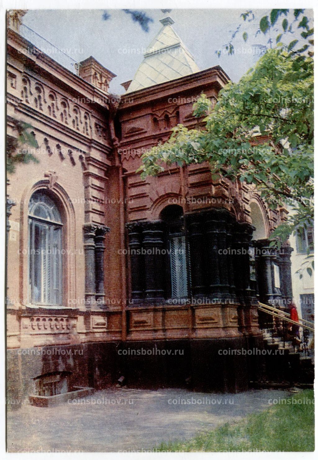 Открытка Волгоград Здание волгоградского государственного музея обороны