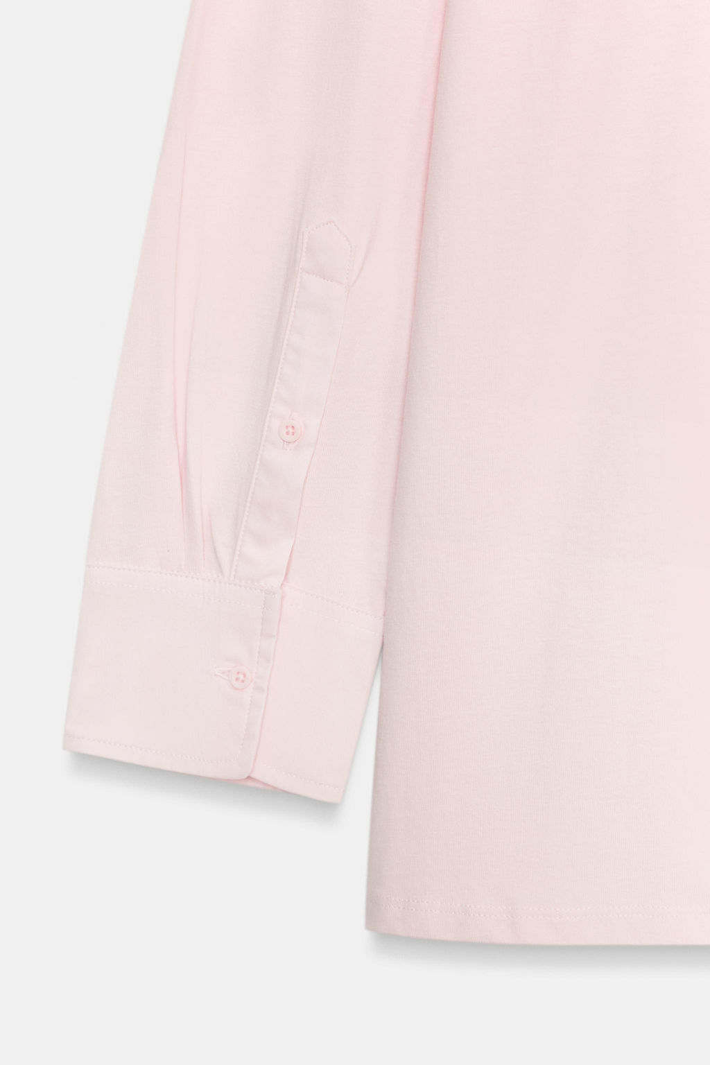 CAMISETA COMBINADA MANGA LARGA / Rosa - Zara фото 10