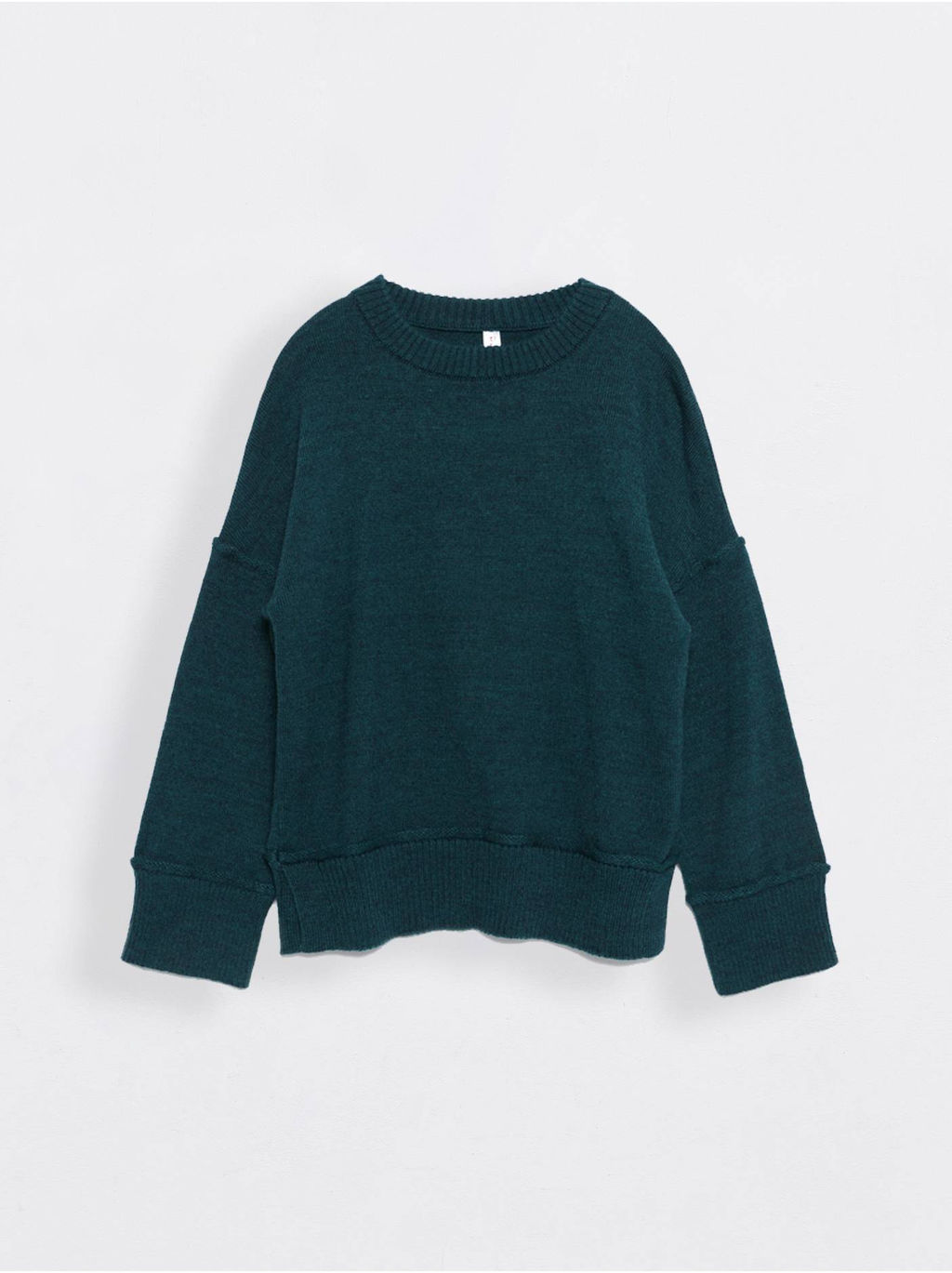 CONTE Oversize-джемпер из пряжи с мериносовой шерстью LDK 113 emerald - Conte elegant фото 2