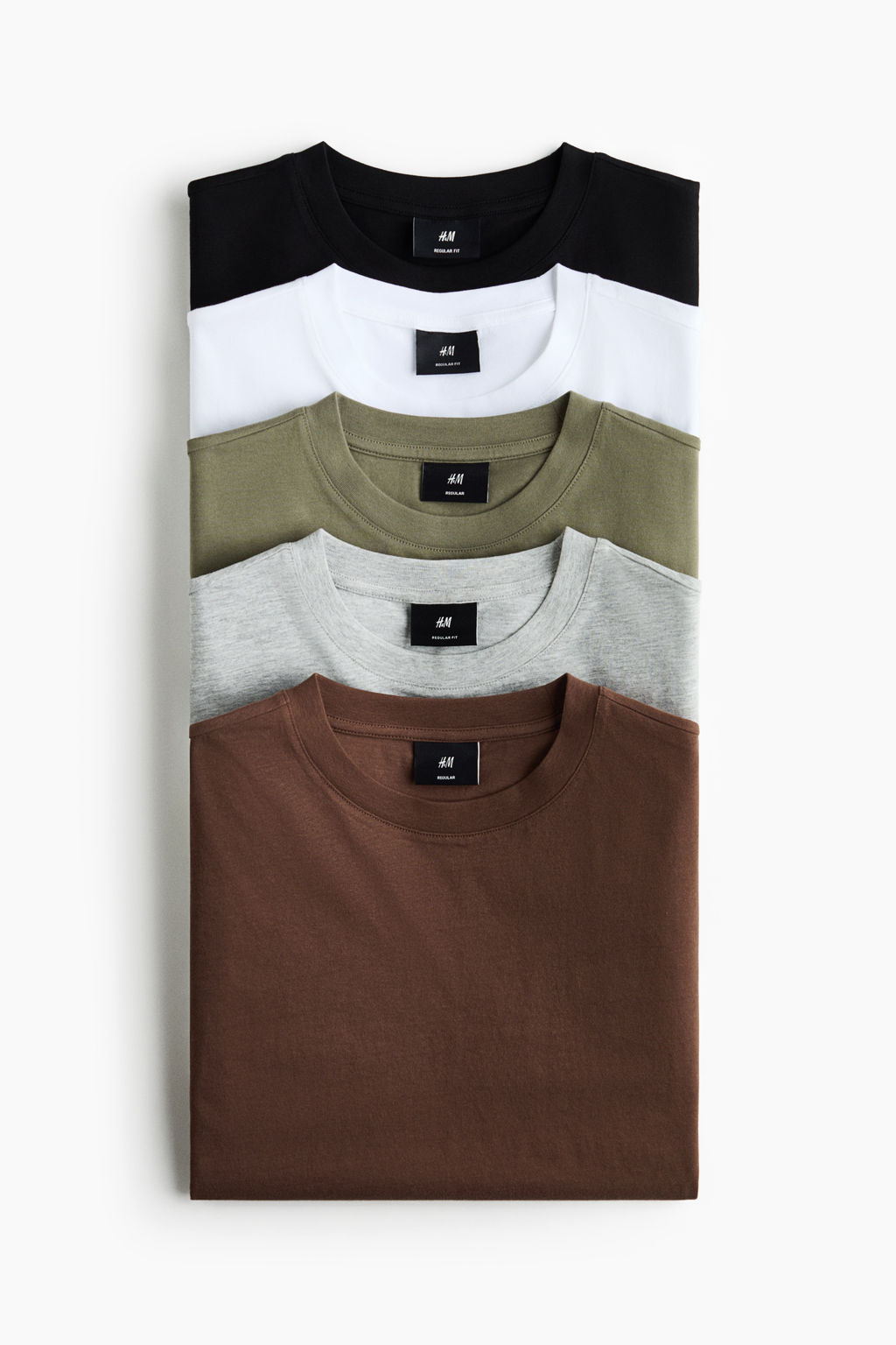 Pack de 5 camisetas Regular Fit - H&m фото 5