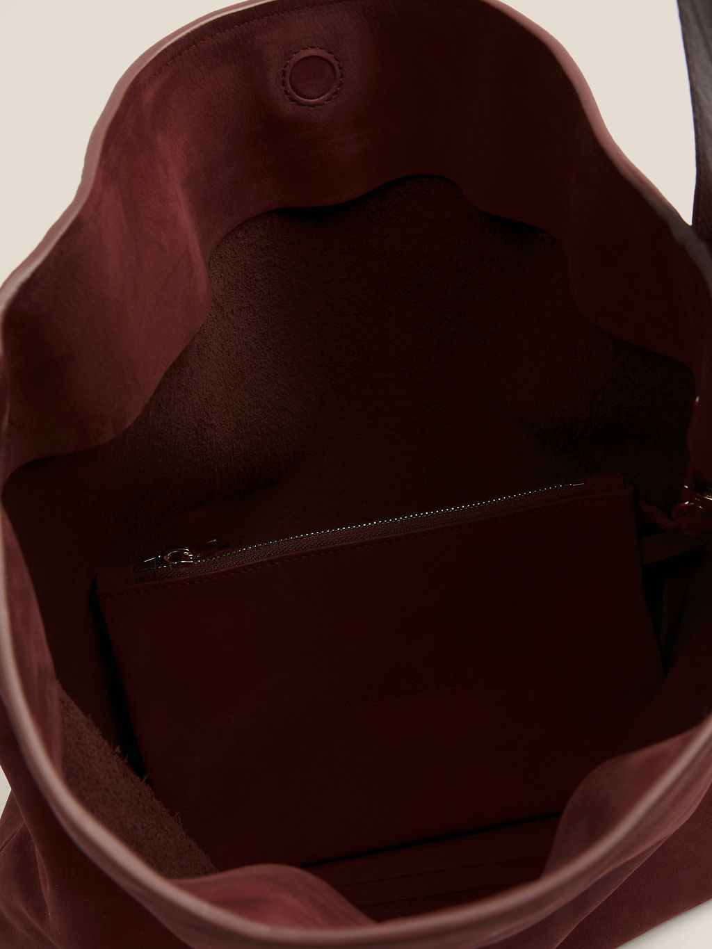 Женский шоппер MAISON DAVID CAROL Артикул 4714961, темно-бордовый  фото 4