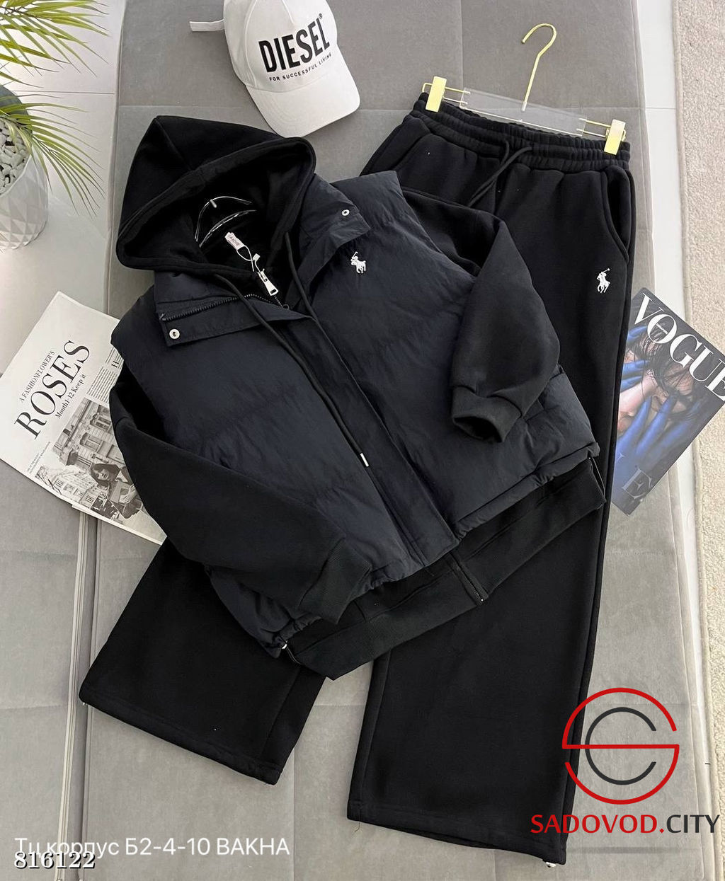 Женский спортивный костюм с жилеткой - Bruno фото 5