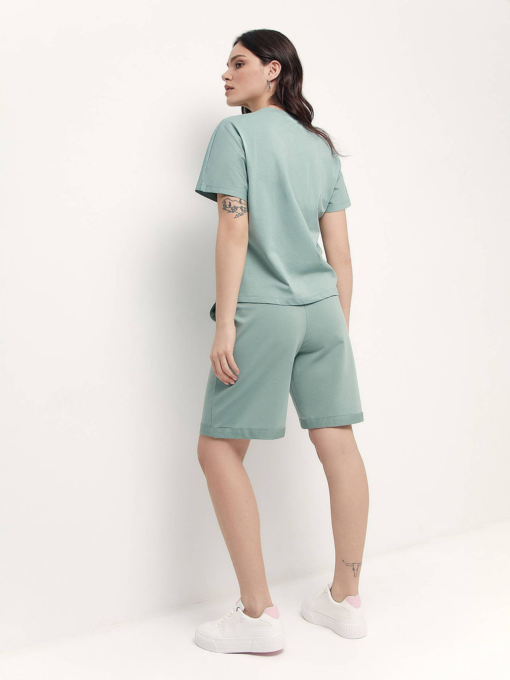 CONTE Футболка из хлопка Simply live LD 1674 green