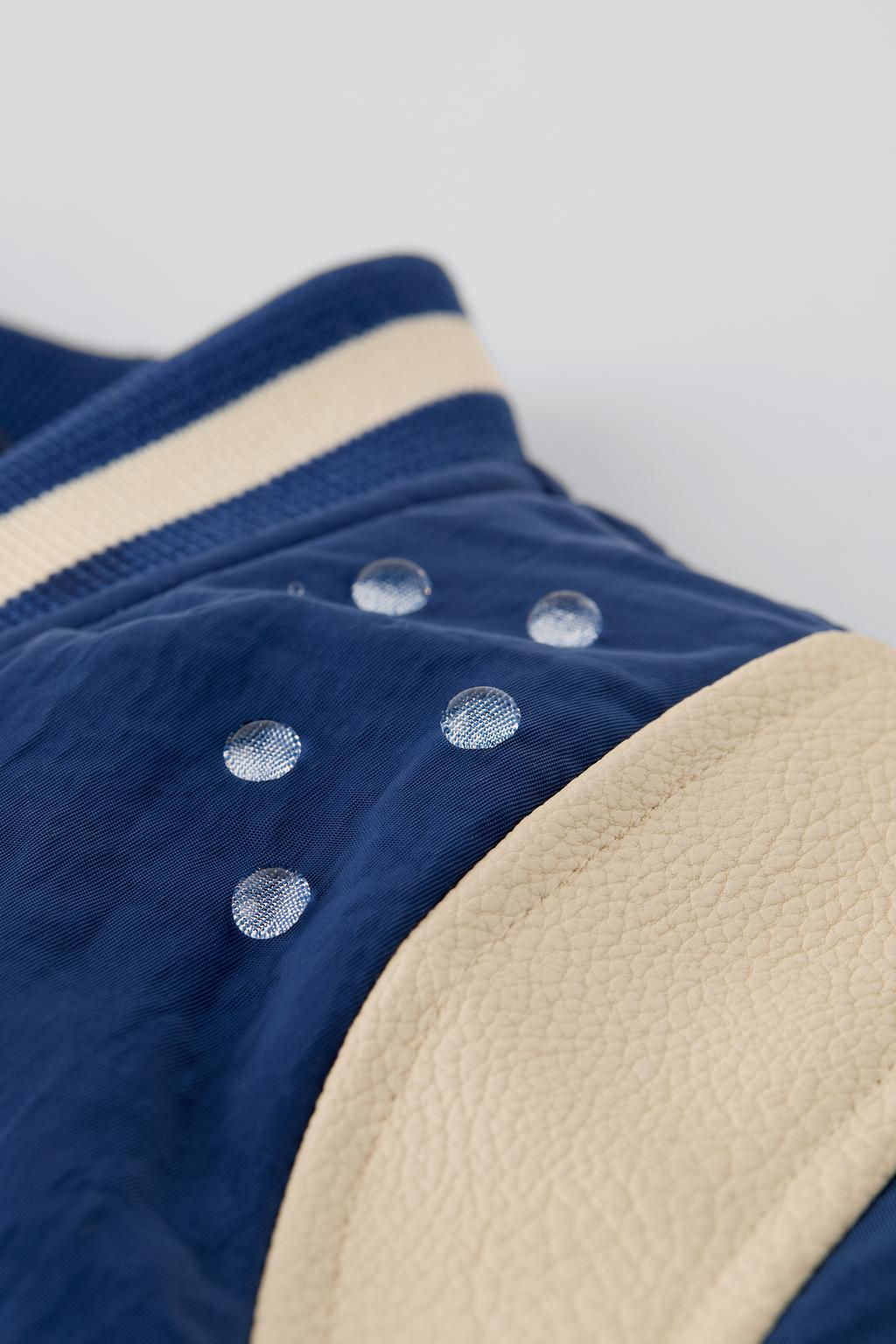 BOMBER JACKET WITH EMBROIDERED SLOGAN - Zara фото 8