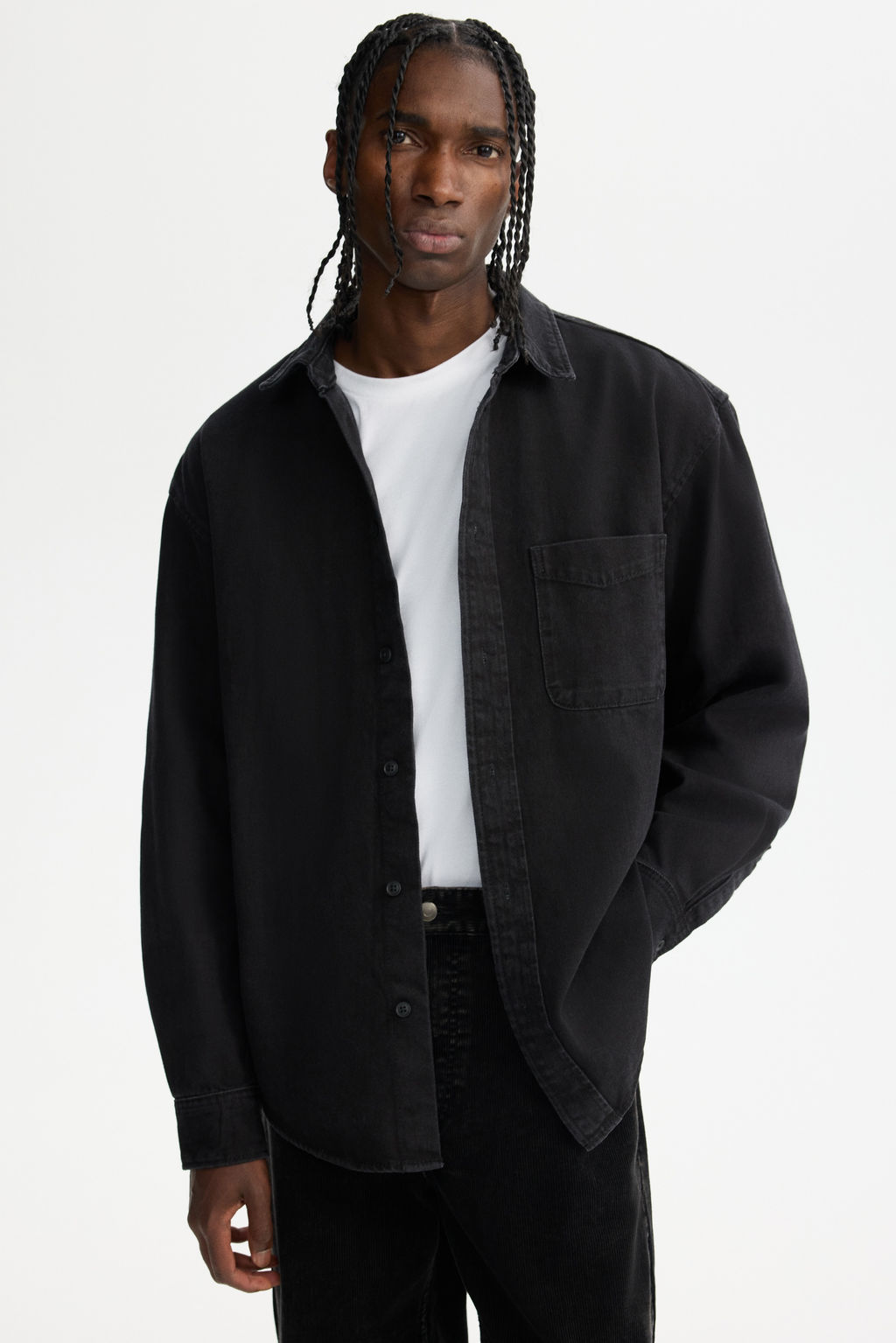 Camisa denim Loose Fit - H&m фото 3
