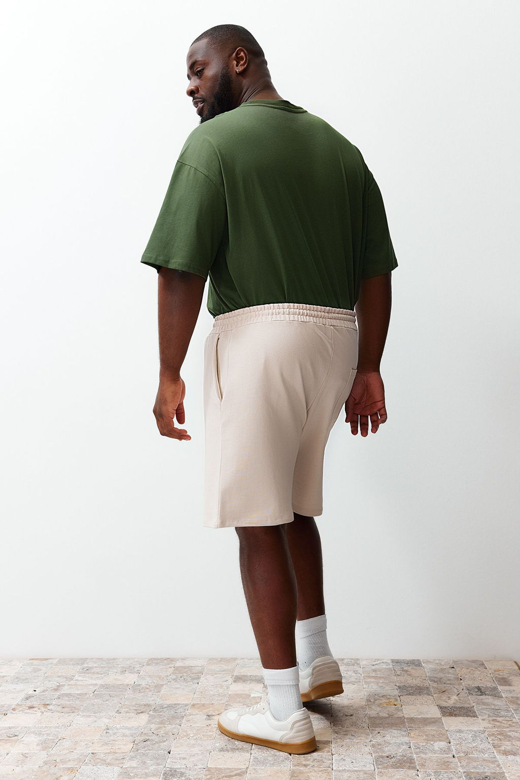 TRENDYOL MAN Buyuk Beden Siyah Regular/Normal Kesim Rahat %100 Pamuklu Basic Sort TMNSS24AP00001 - Trendyolmilla фото 16