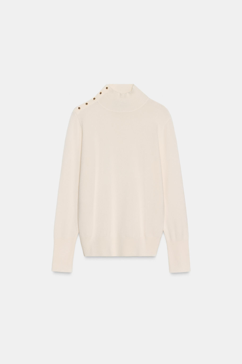 KNIT JUMPER WITH BUTTONS - Zara фото 6