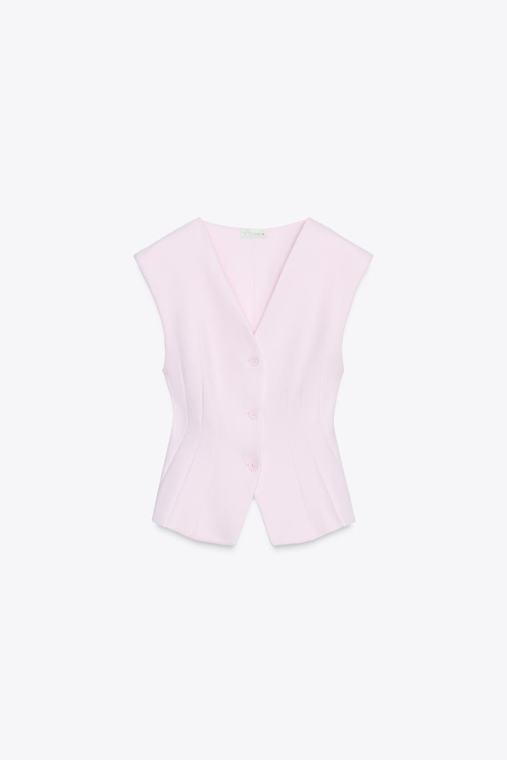 INTERLOCK SLEEVELESS TOP - Zara фото 24