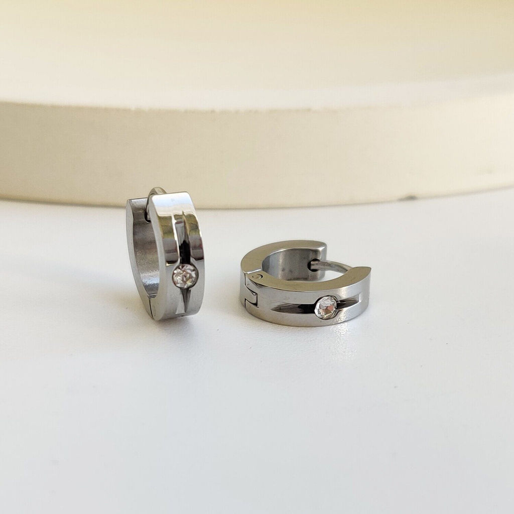 Серьги из стали