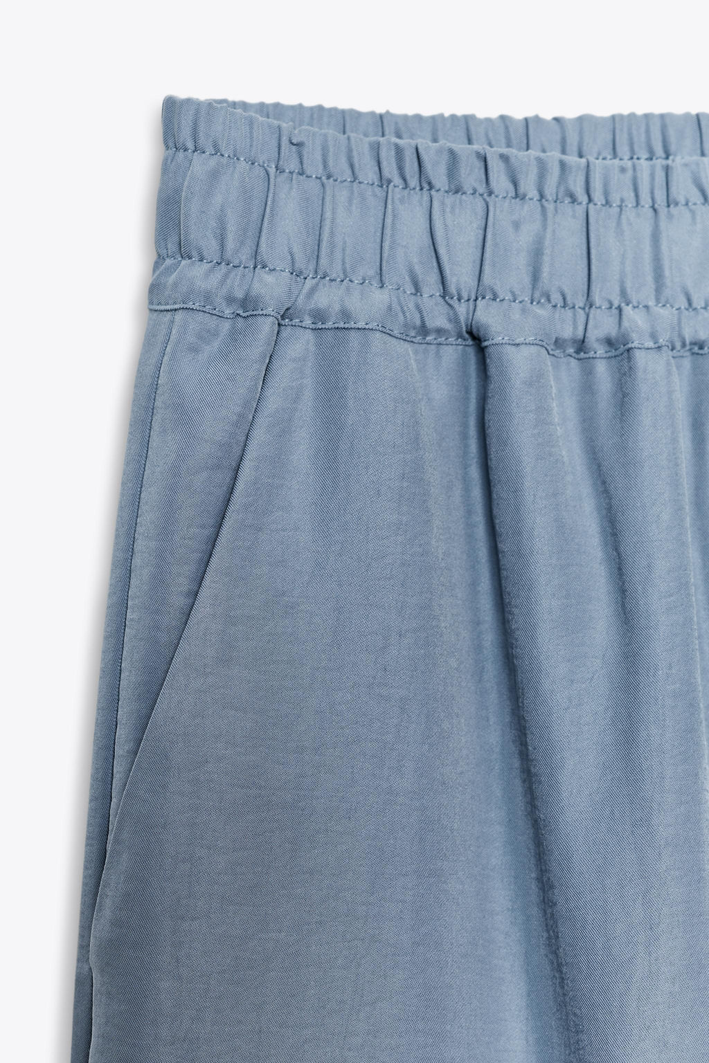SOFT-TOUCH WIDE-LEG TROUSERS - Zara фото 14