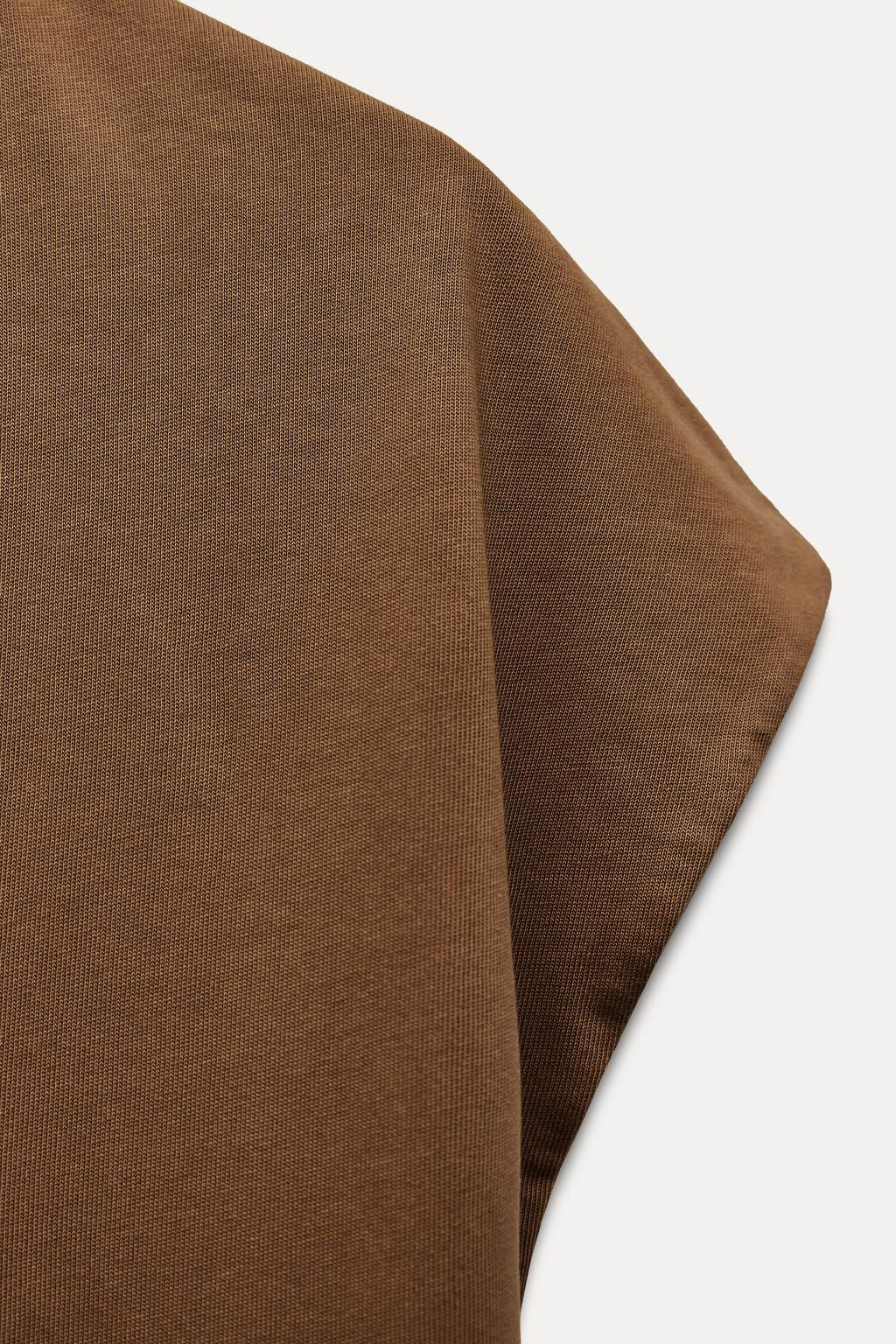 WASHED MIDI DRESS - Zara фото 16
