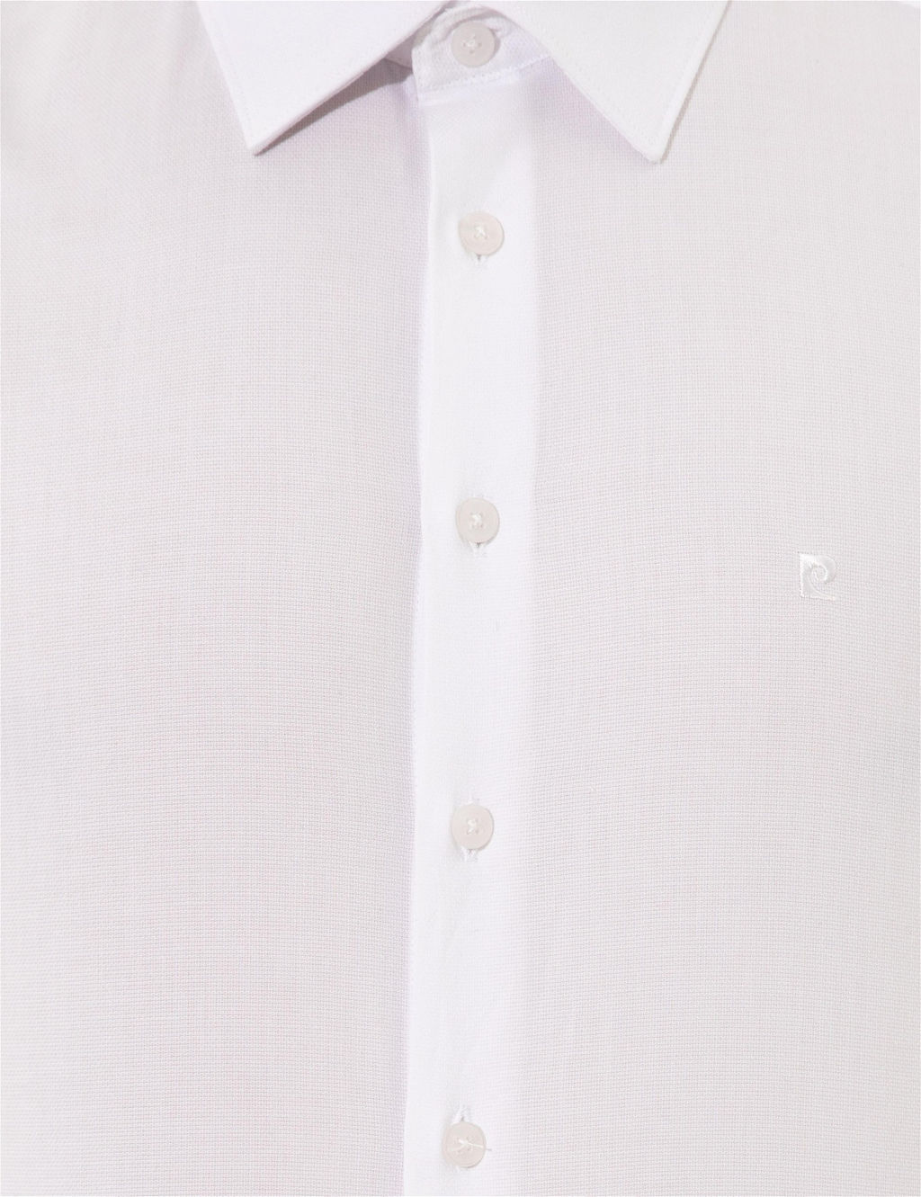 Beyaz Slim Fit Uzun Kollu G_mlek - Pierre cardin фото 6
