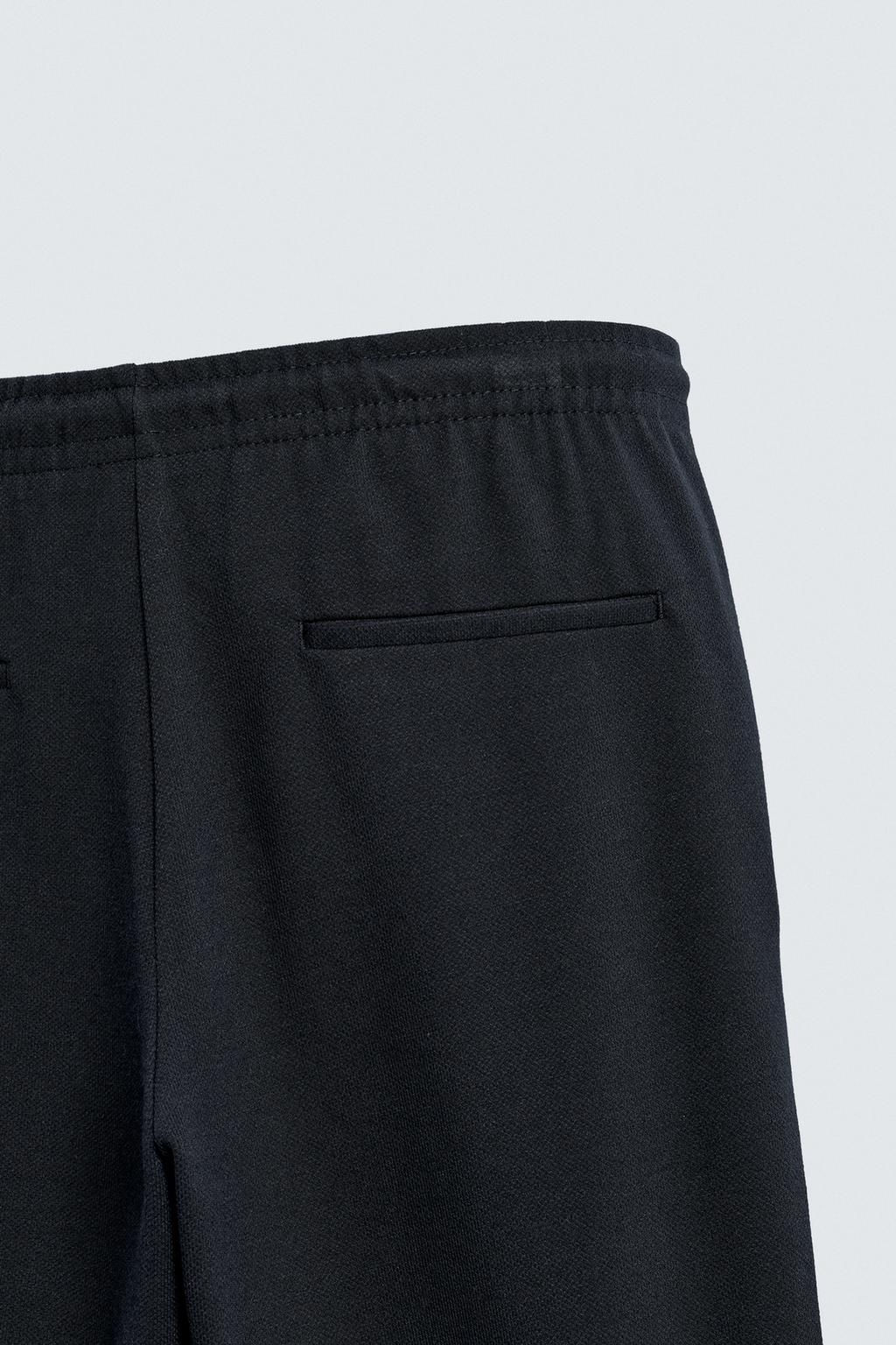 EASY CARE JOGGER WAIST TROUSERS - Zara фото 50