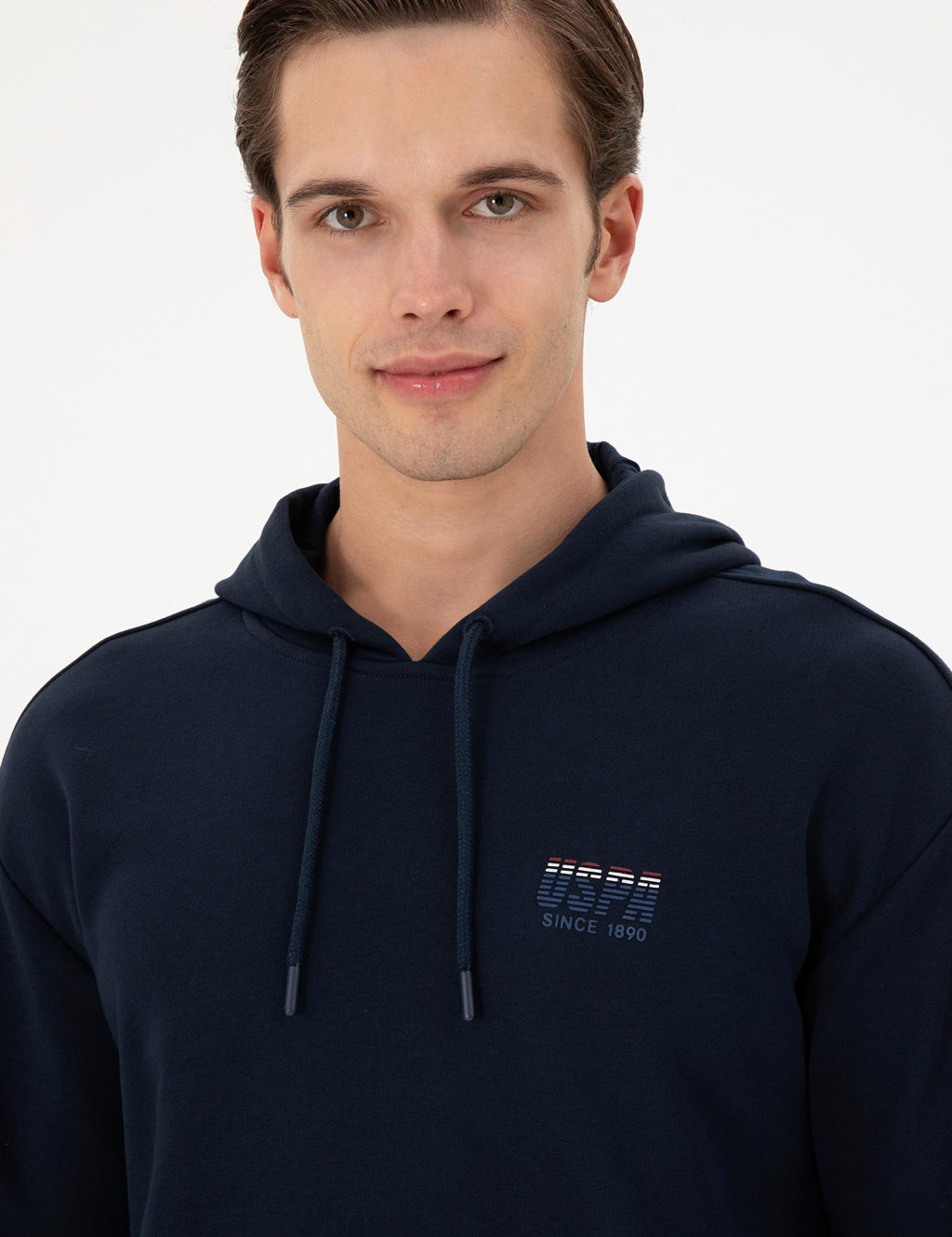 Мужской темно-синий свитшот Неожиданная скидка в корзине - U.s. polo assn фото 2