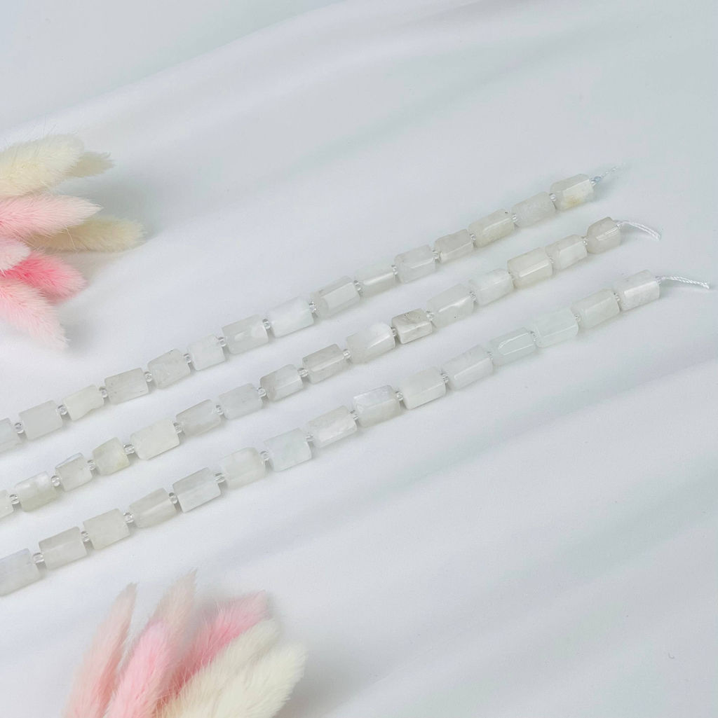 Бусины для украшений из Лунного камня 39 см