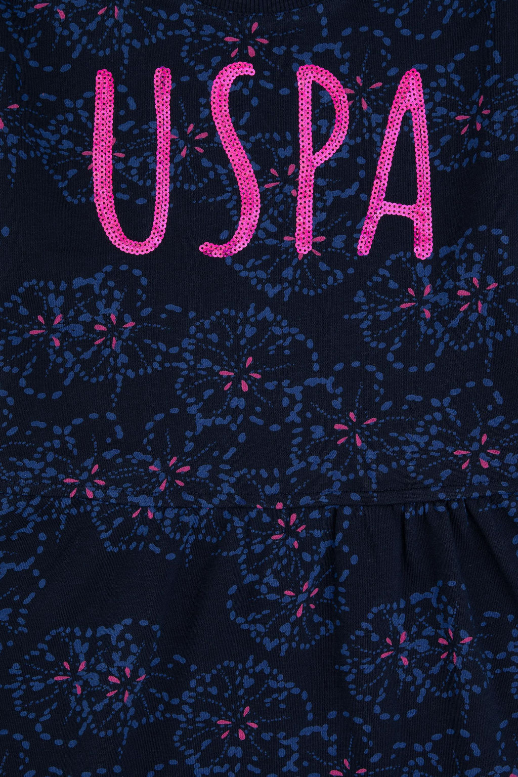 K_z _ocuk Lacivert _rme Elbise - U.s. polo assn фото 3