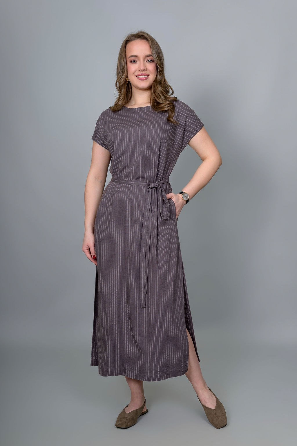 Платье 70% лен 30% вискоза