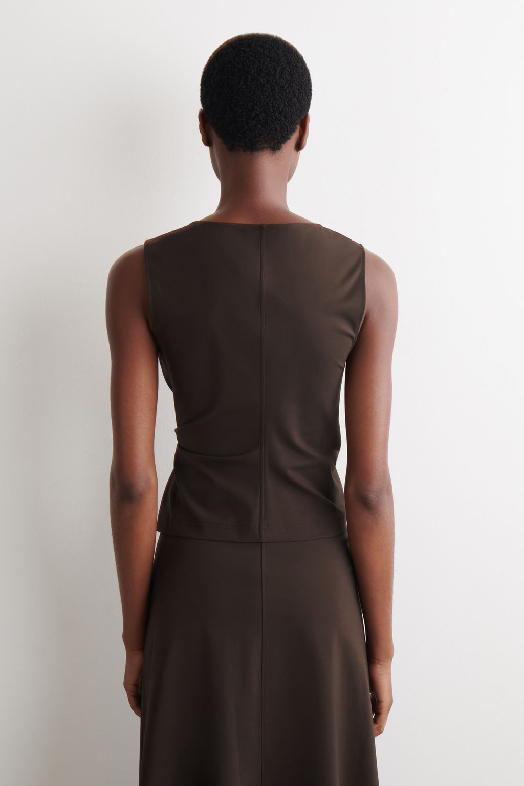 TOP CON DETALLE DE NUDO - H&m фото 7