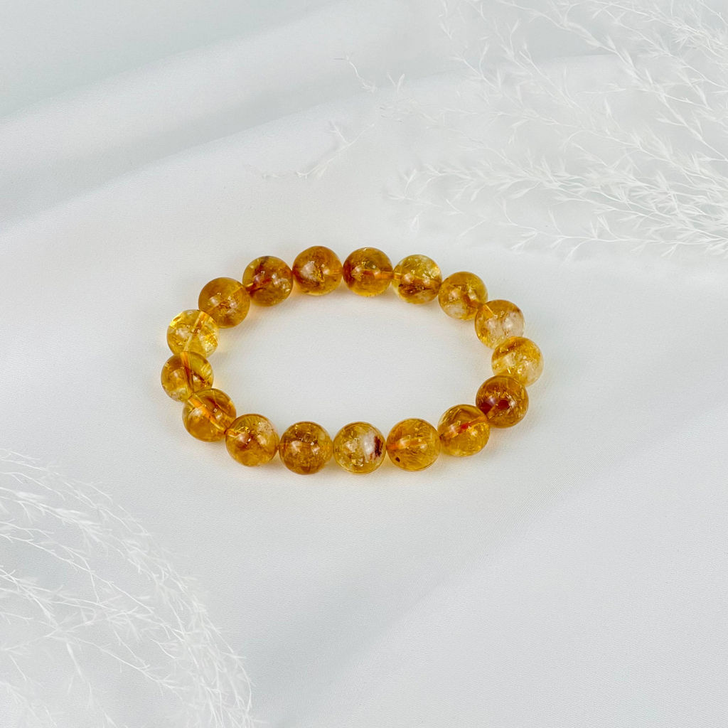 Браслет из Цитрина 19,5 см