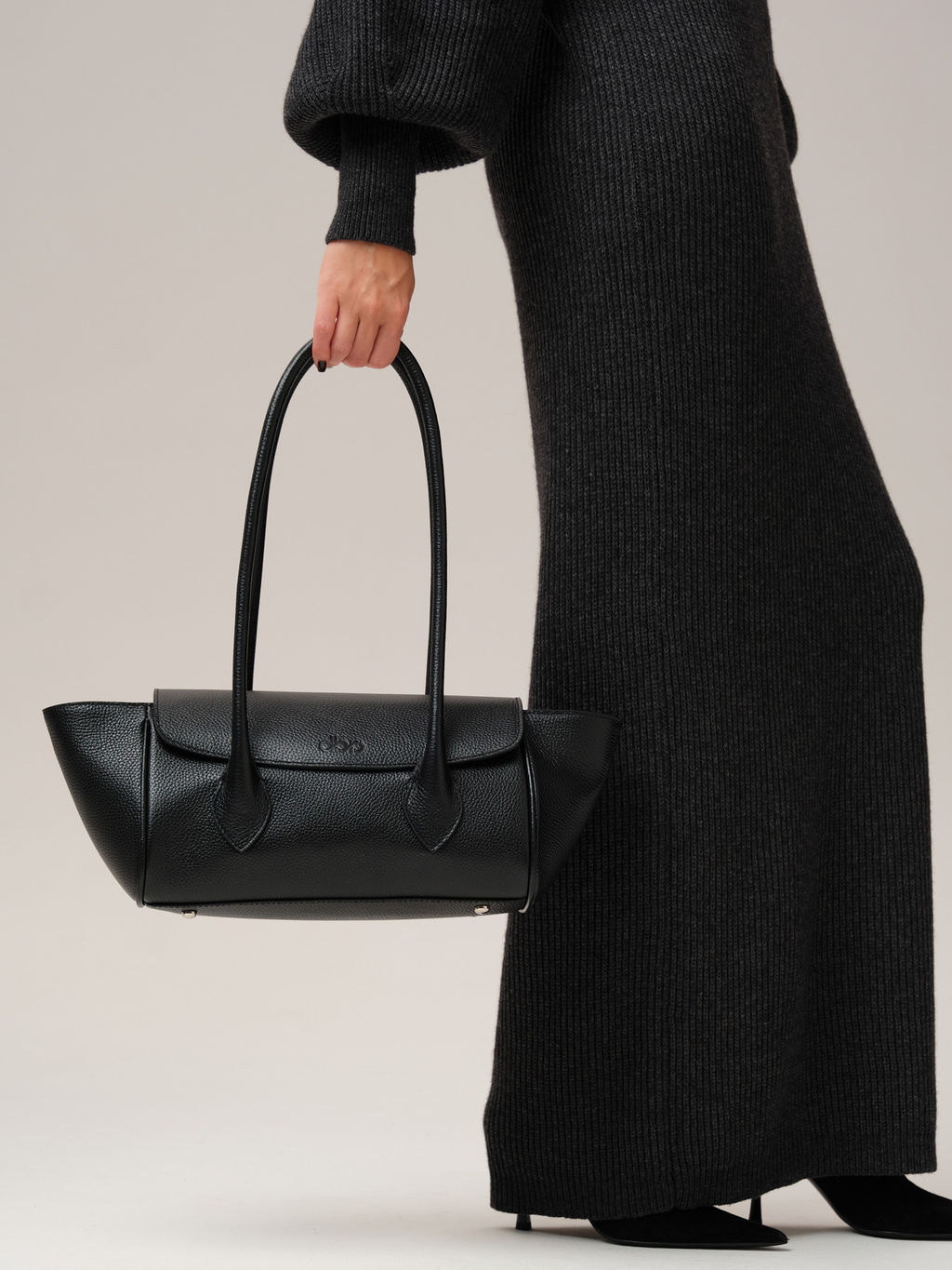 Кожаная сумка Viki DBR 31341 черный  фото 7