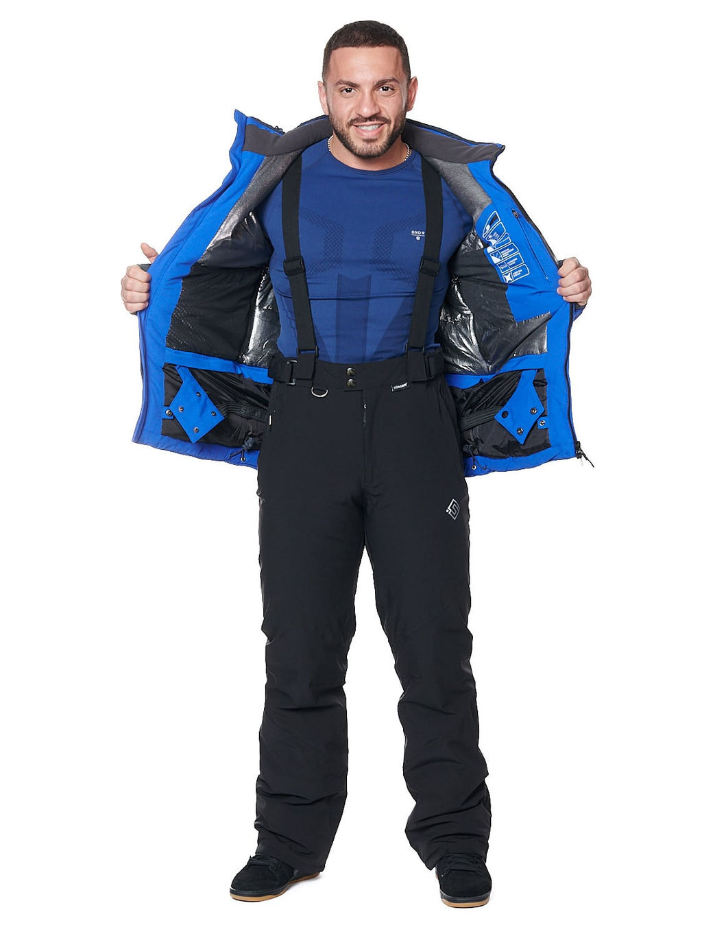 Куртка A8825 Голубой