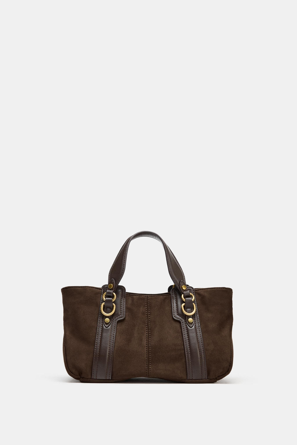 MINI SHOPPER BAG WITH RINGS - Zara фото 7