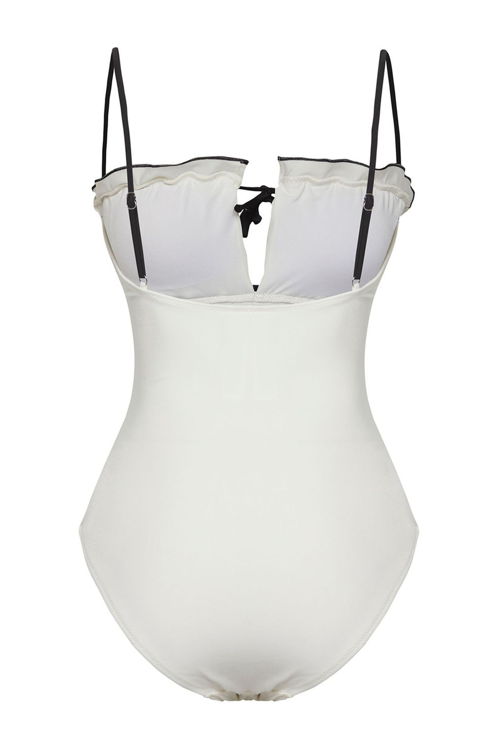 TRENDYOLMILLA Siyah Straplez Baglama Detayl? F?rf?rl? Regular Pretty Mayo TBESS25MA00047  фото 7