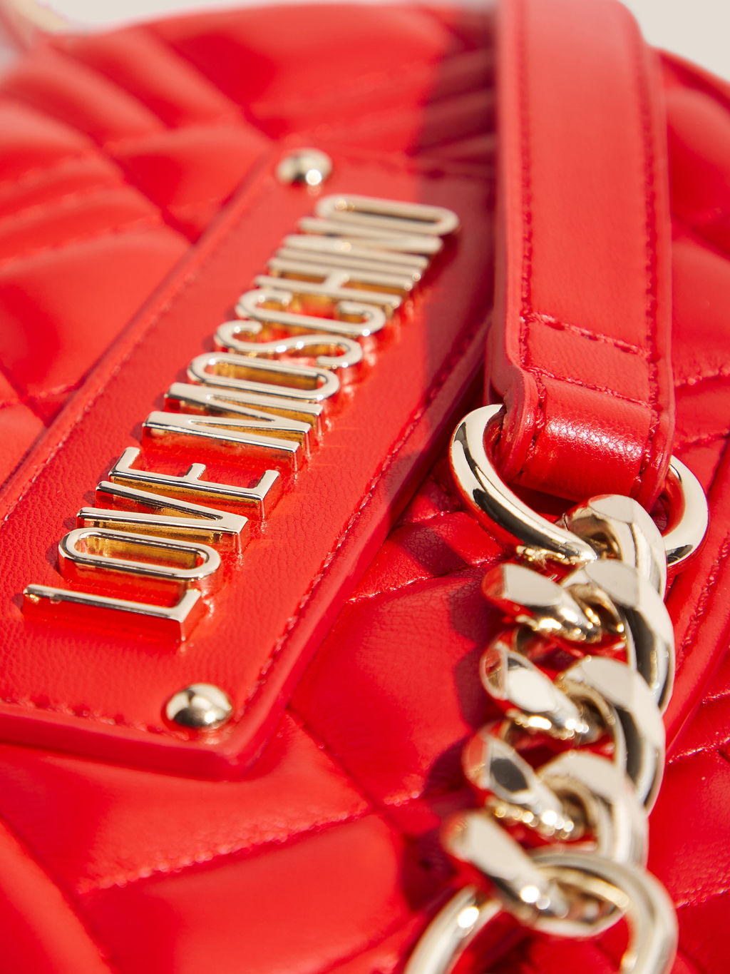 Кросс-боди LOVE MOSCHINO QUILTED BAG Артикул 4623938, рубиновый  фото 2