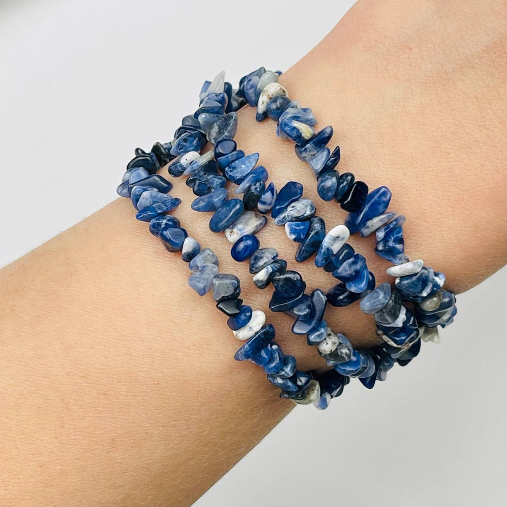 Бусины для украшений из Содалита крошка