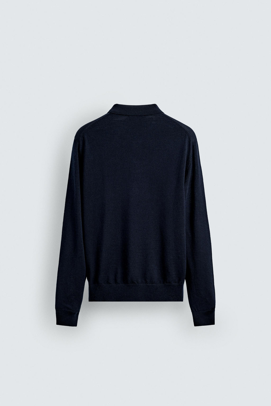 100% WOOL KNIT POLO SHIRT - Zara фото 8
