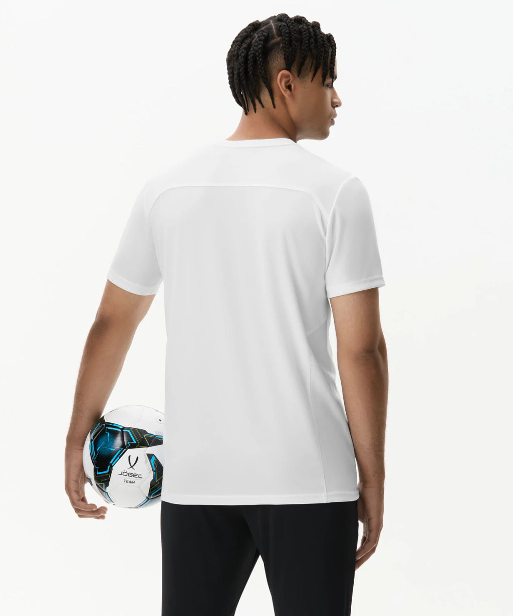 Футболка тренировочная JOGEL DIVISION Training Tee, белый  фото 7