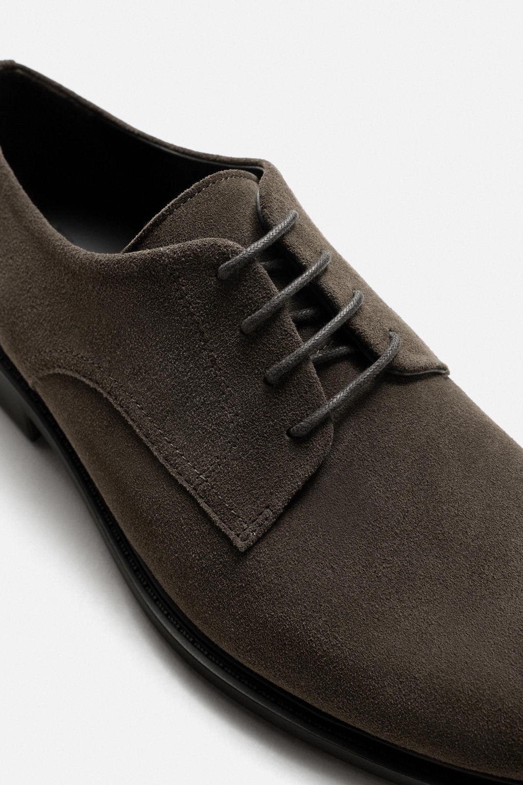 LEATHER SMART SHOES - Zara фото 4