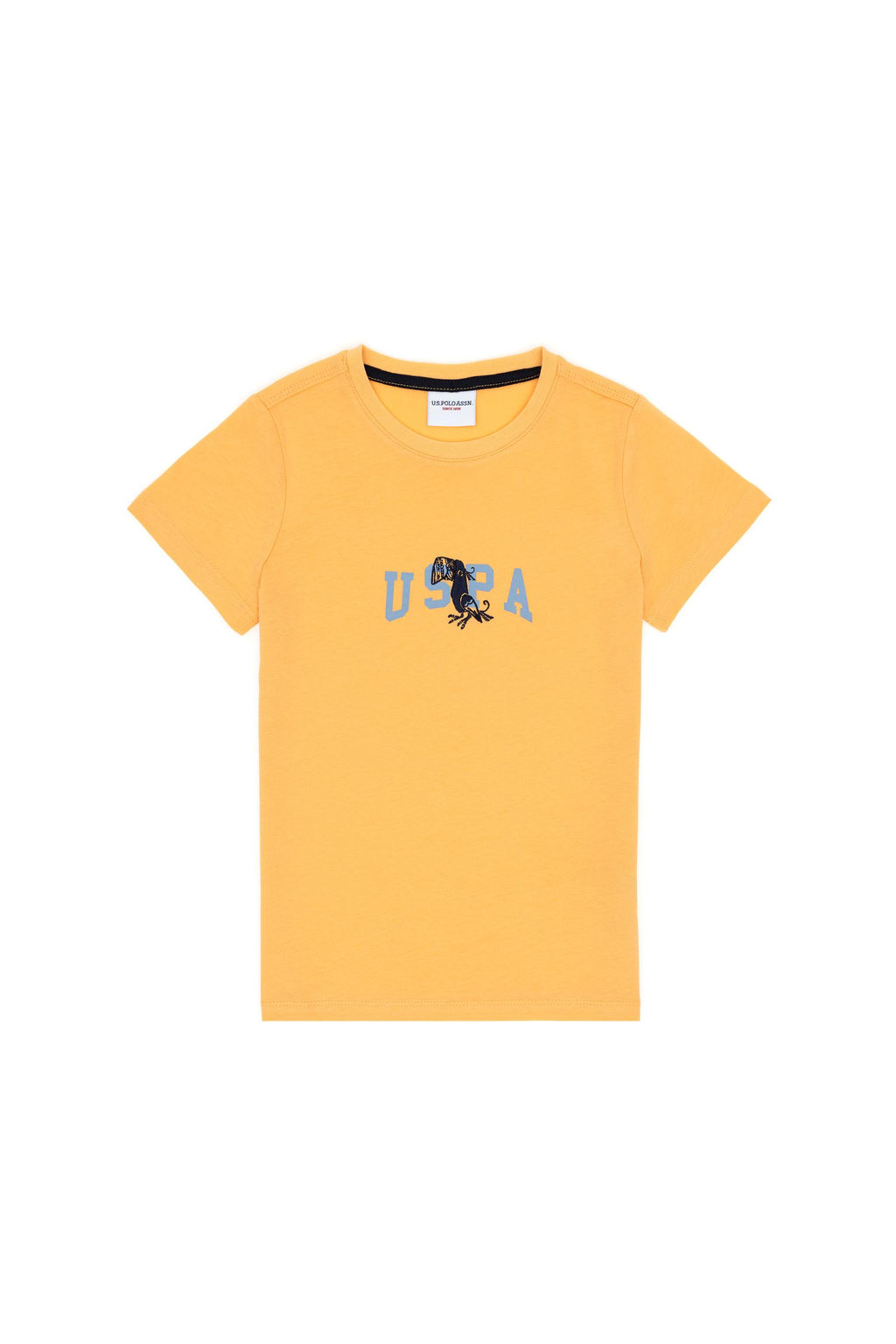 Erkek _ocuk Kavun Bisiklet Yaka Ti__rt Sepette S_rpriz _ndirim - U.s. polo assn фото 2