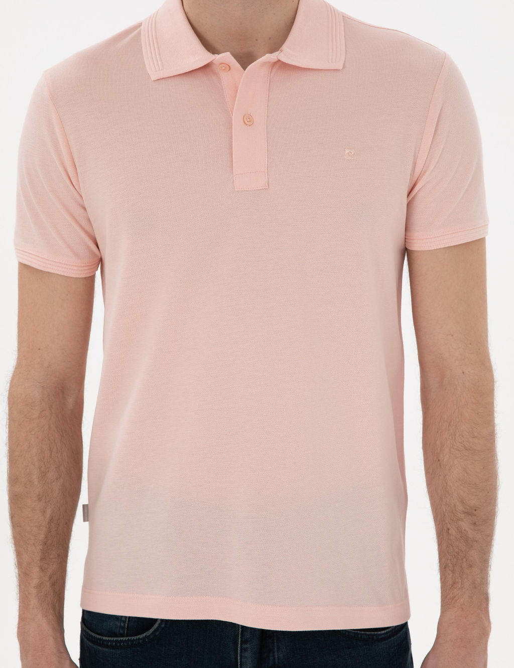 Pudra Slim Fit K_vr_lmaz Polo Yaka Basic Ti__rt - Pierre cardin фото 6